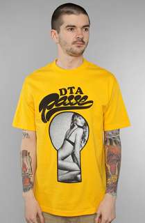 DTA The Keyhole Tee in Gold  Karmaloop   Global Concrete Culture