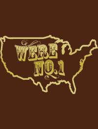 Were #1 Funny Hick USA American Apparel BB401 T Shirt  