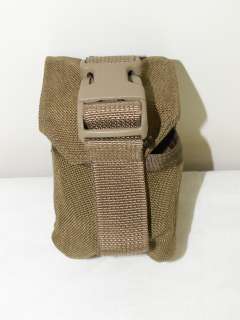 GENUINE USMC Eagle Industries COYOTE BROWN FRAG GRENADE POUCH VG to 