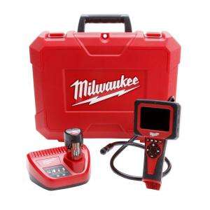 Milwaukee M12 Red Lithium M Spector AV Cordless Multimedia Camera 2311 