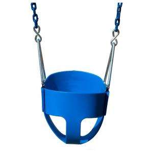 Gorilla Playsets Full Bucket Swing with Chain in Blue 04 6322 at The 