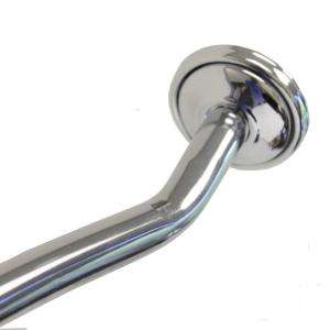 Elegant Home 72 in. Adjustable Curved Rod in Chrome HD9477 at The Home 