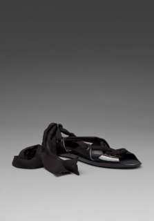 MELISSA Wind Sandal in Black 