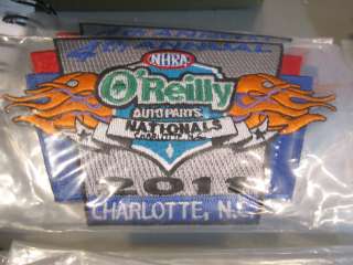   CHARLOTTE OREILLY AUTO PARTS NATIONALS EMBROIDERED PATCH NEW  