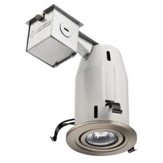 Lithonia Lighting 3 in. GU10 Nickel Gimbal Recessed Kit LK3GBN U at 