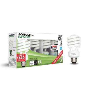Feit Electric 23 Watt (100W) Mini Twist CFL Light Bulb (24 Pack) (E 