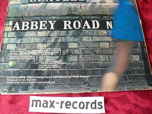 BEATLES (LP)  ABBEY ROAD rares Cover 1 Press 1969  
