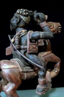 17845 Seltene Krieger Figur der Bamun,Kamerun, Afrika  
