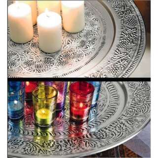 Orientalischer Metalltisch Marokko Kerzen Orientalisch Tisch 
