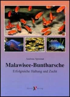 ANDREAS SPREINAT Malawisee Buntbarsche NEU & KEIN PORTO 9783935175104 