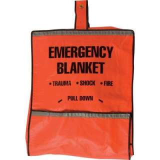 Safety Flag Emergency Fire Blanket and Pouch 8025 