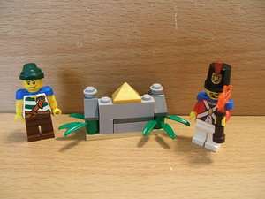 Lego Minifig Pirates British Soldier Set Lot    S  