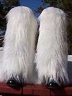 NWT Glamorous Faux Fur Leg Muffs boot covers leggings leg warmers