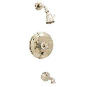 Innova Jameson Single Handle Tub and Shower Faucet in Polished Nickel 