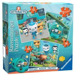 Ravensburger Octonauts 3 Puzzle iin einer Box: .de: Spielzeug