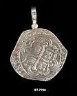 Odd Shape Philip Silver Coin with Sterling Silver Bale