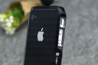 Metal Bumper Aluminium Case Cover for Genuine Apple iPhone 4 and 4S 