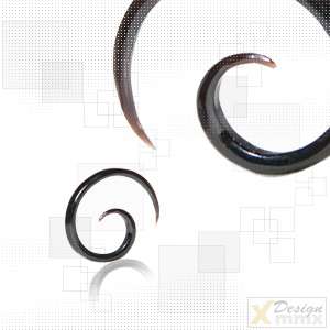 Schnecke Dehner Spirale Horn Goa Hippie 2mm bis 16mm  