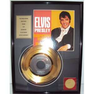Elvis Presley   Suspicious Minds Goldene Schallplatte  