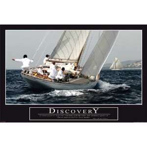 Empire 500243 Motivation   Discovery Segelboot Sport Poster Plakat 