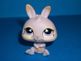 Littlest Pet Shop Baby Bunny Rabbit Purple Eyes #667  