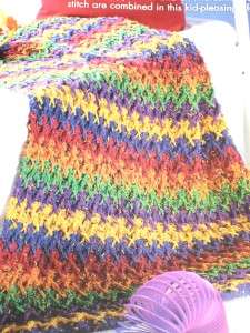 Happy Toddler Annies Scrap Crochet Afghan Pattern  