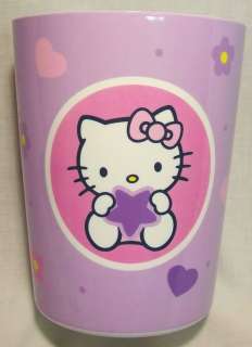 NEW* HELLO KITTY CUTIE WASTE CAN   PURPLE & PINK  
