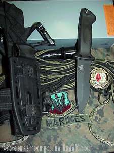 Gerber LMF II G1629 Infantry Black Survival Knife  