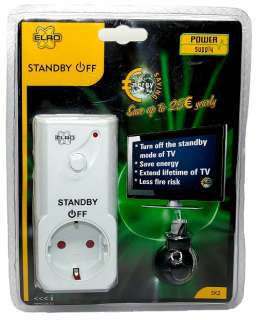TV Steckdose Standby OFF Strom Killer Energie sparen  