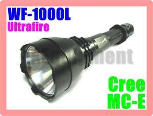 UltraFire WF 1000L Cree MC E LED 1000 3Mde Flashlight  