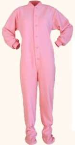 Schlafoverall Schlafanzug Einteiler Pyjama Rosa Pink XL  