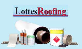  White Rubber Roof Complete Installation Kit   3,000 sq.ft