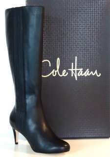 COLE HAAN Air Violet WOMENS GORED BOOTS BLACK SIZE: 9B  