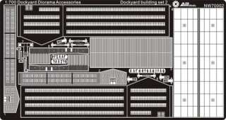Alliance Model Works 1:700 Dockyard Building Set 2, NW70002  