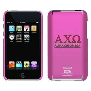  Alpha Chi Omega name on iPod Touch 2G 3G CoZip Case 