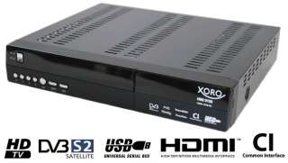 HD Twin Sat Receiver HRS 9100 HDTV USB Recorder CI PVR  