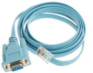 New CISCO DB9 Female to RJ45 Rollover Console Cable (DB9F to RJ45 