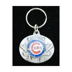  Team Design Key Ring   Cubs: Sports & Outdoors