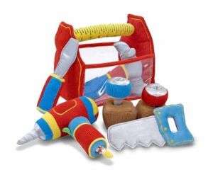 New Soft TOOL KIT/BOX Fill & Spill Toy for 18months +  