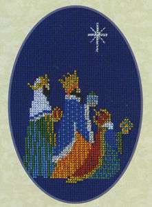 Derwentwater ChristmasCard Cross Stitch We Three Kings  