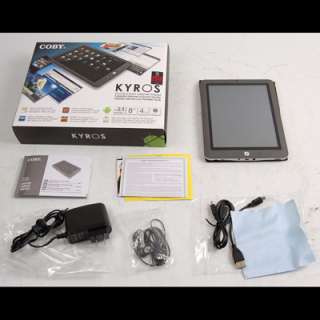 Coby Kyros MID8125 4G 8 Inch Android 2.3 4GB Internet Touchscreen Tab 