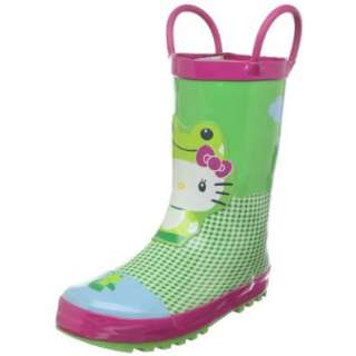  Western Chief Hello Kitty Froggy Rain Boot (Toddler/Little 
