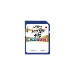  Dane Elec EM SD 2048 2GB Secure Digital (SD) Card 