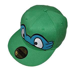 NEW Ninja Turtles Green Snap Back Retro Hip Hop Baseball Cap  