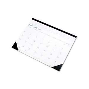   House of Doolittle Two Color Dated Monthly Desk Pad Calendar: Home