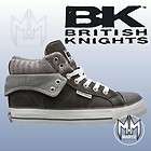 BK British Knights ROCO B28 3706 01 dunkelgrau Wolle dk. grey Sneaker 