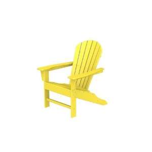 Yellow Chairs on Outdoor Patio Adirondack Chair Sunshine Yellow  Patio  Lawn   Garden