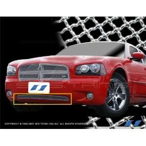 Dodge Charger 2006 2010 (Bottom Only) SES Stainless Steel Chrome Mesh 