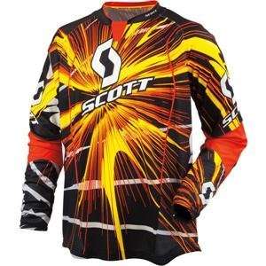  Scott 450 Series Combustion Jersey   2X Large/Red/Black 