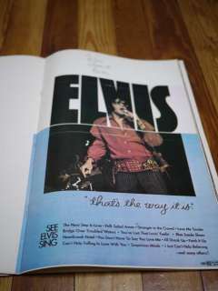   Presley Full Color Glossy Poster Book Album 17 x 11 0878970517  
